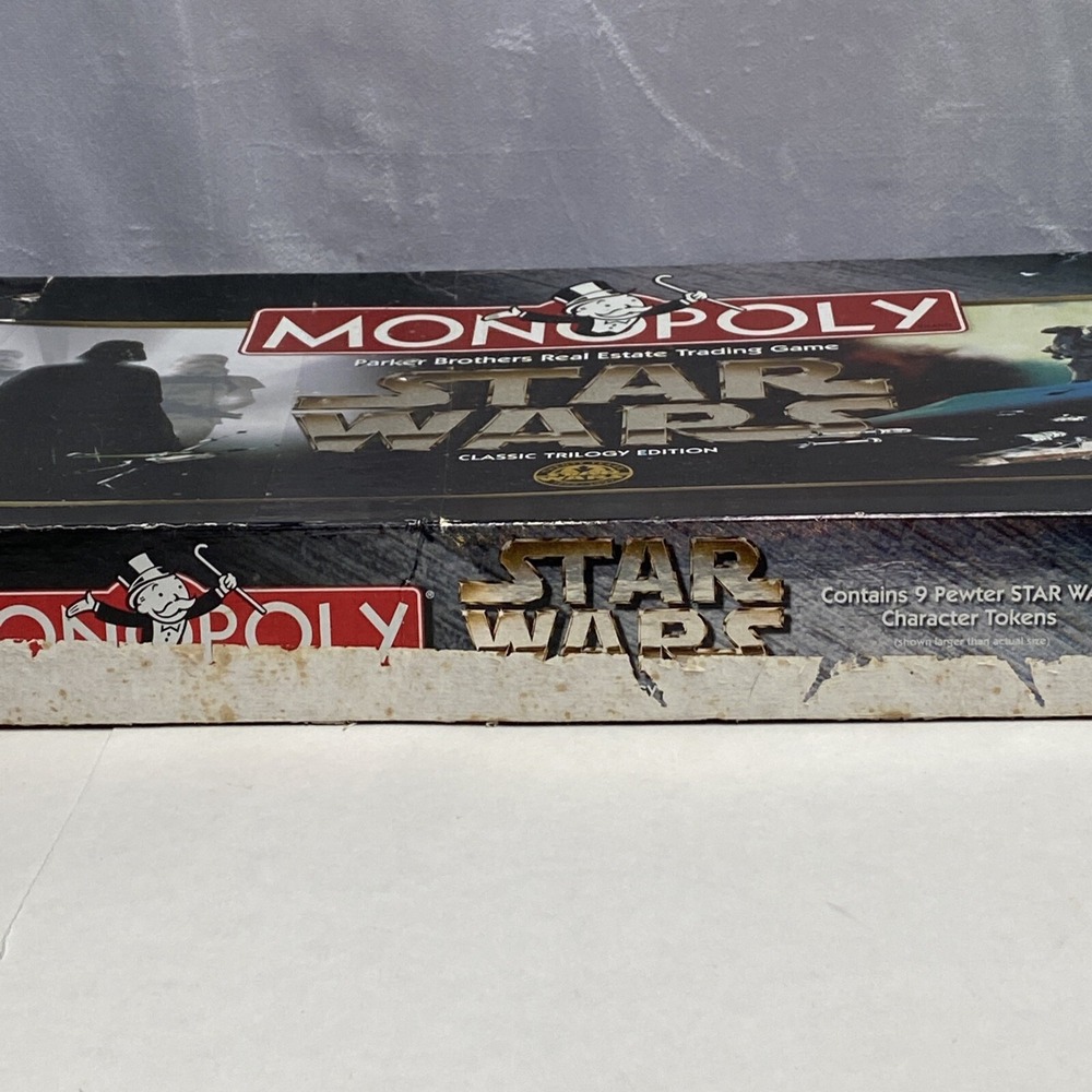 Monopoly: Star Wars Classic Trilogy Edition 1997 Parker Brothers game - Picture 7 of 10